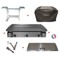Pack plancha électrique  Lux 830 Inox - Chariot Odéon 831 Planchaelec(SELLER_2026_64434)