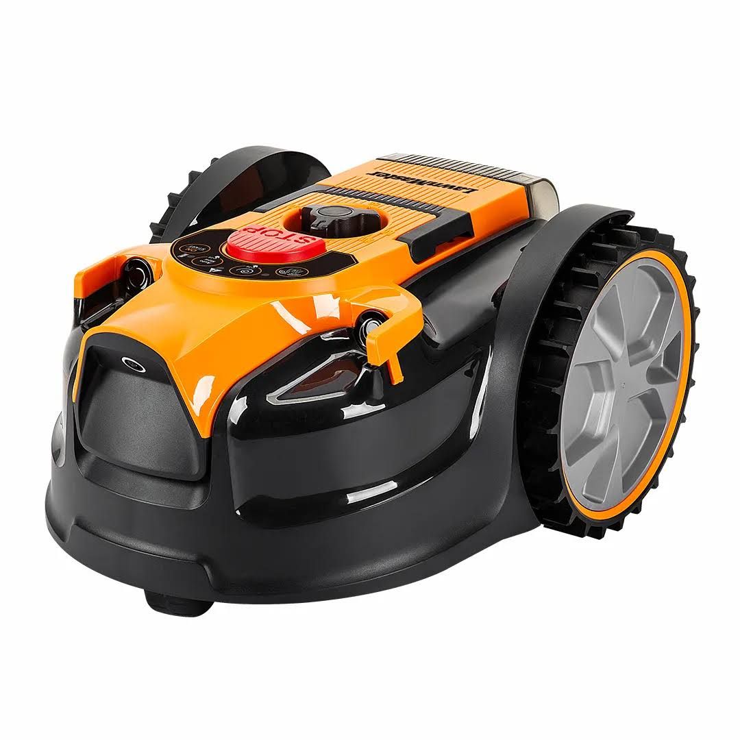 Robot tondeuse LawnMaster VRM16-2B 24V 250m²(Orange/Noir/Gris)