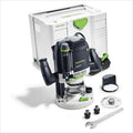 Festool OF 2200 EB-Plus Défonceuse 2200W course 80mm (574349) + Accessoires + Coffret Systainer(défaut)