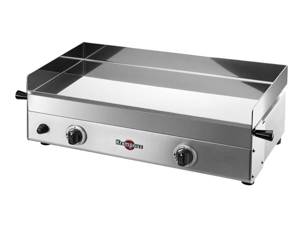 krampouz Plancha Design gaz Double(Argent)