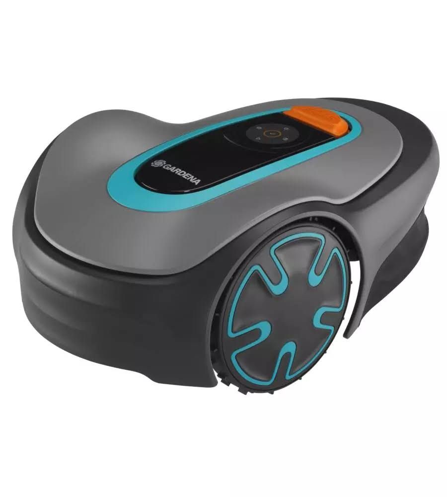 Robot tondeuse 18V Gardena Sileno minimo 300m²(Gris/Noir/Bleu/Orange)