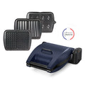Gaufrier électrique 3 plaques Premium Gaufres® bleu abysse 1200 W Lagrange(OPERATOR_275060)