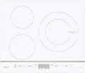 Sauter - SPI4360W - Table de cuisson à induction - Table de cuisson encastrable - Blanc