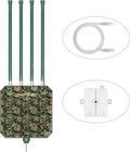 WAVLINK AX3000 Extenseur WiFi 6 extérieur longue portée, point d'accès sans fil extérieur WiFi 6, prend en charge PoE actif, antennes à gain élevé 4 x 8 dBi, IP67, jusqu'à 128 appareils pour la ferme(Vert)