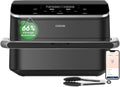 COSORI Air Fryer 10L Twinfry, Friteuse sans Huile Double Résistance, Airfryer à Dual Zone Avec Séparateur Amovible, 5-en-1, Grande Capacité, Cuisson optimale, 40℃-240℃, Contrôle Smart via App(Noir)