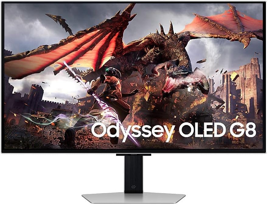 Ecran PC Samsung Gaming ODYSSEY OLED G80SD 32 240Hz 4K UHD Argente(Noir)